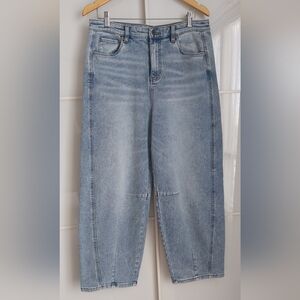 RD Style NWOT Denim Blue Barrel Jeans Size 30